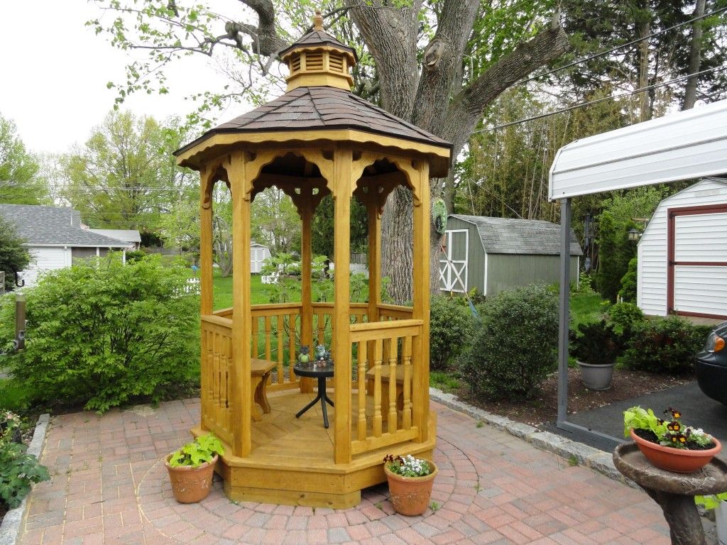 Wooden Garden Gazebo Kits Pergola Design Ideas Decoratorist