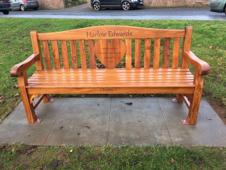 Engraved Memorial Benches Makemesomethingspecialcom