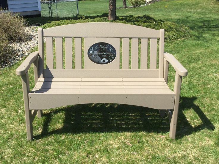 Garden Memorial Bench