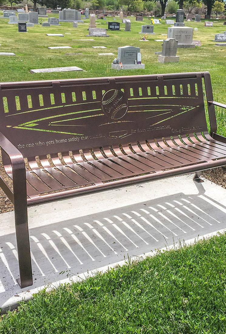 Customized Memorial Bench Memorial Benches Bench Memories