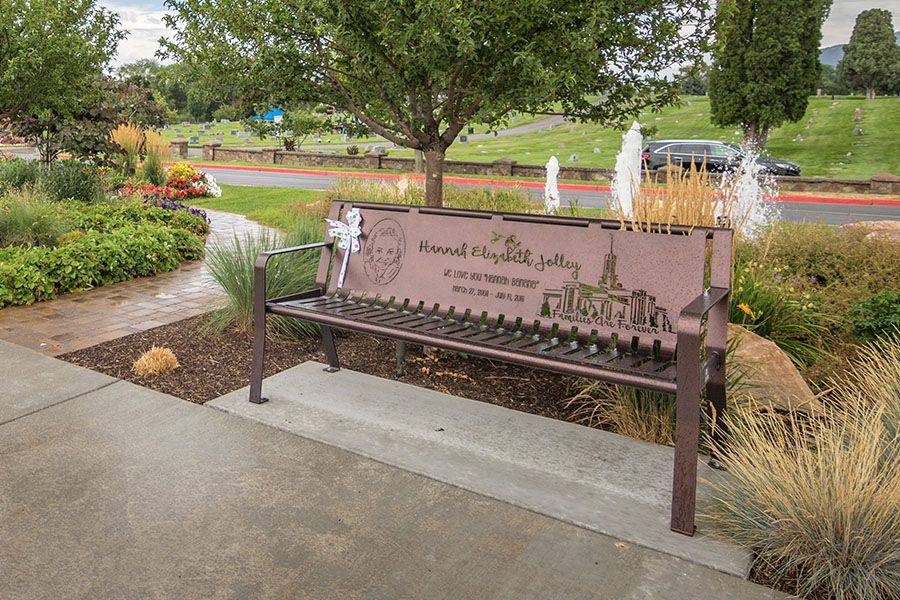 Oak Memorial Benches