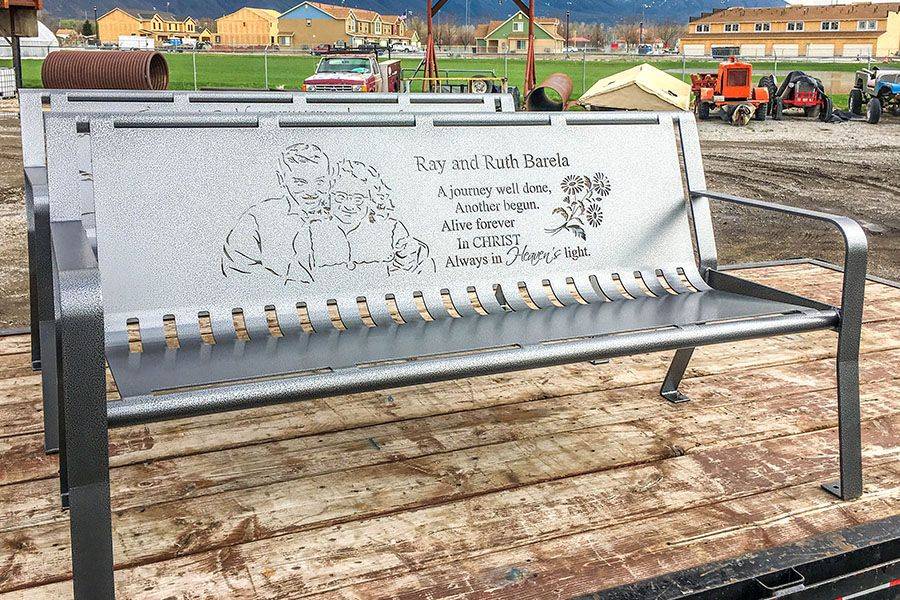 Bench Engraving Memorial Benches