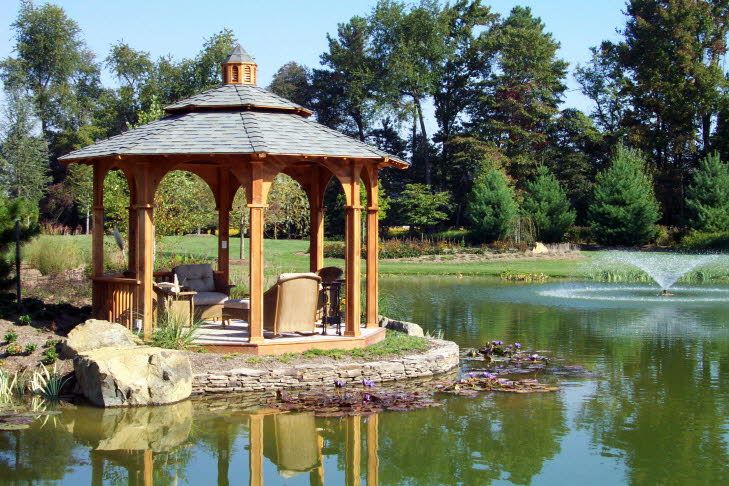 Octagon Gazebos Garden Design