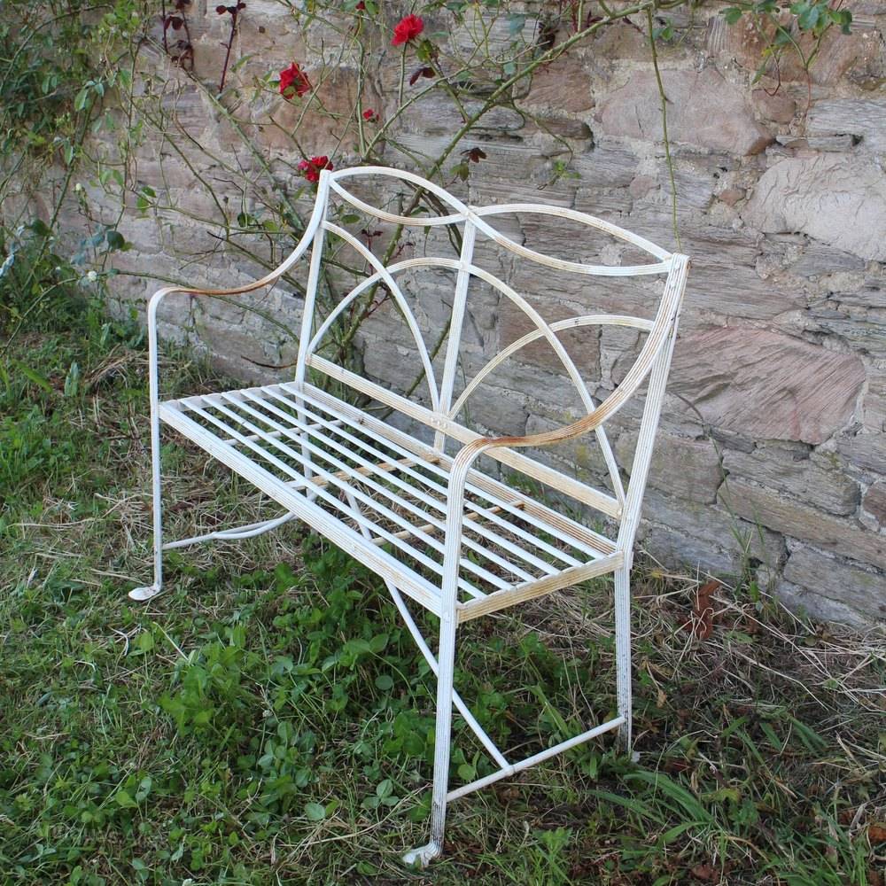 Antiques Atlas Antique Regency Wrought Iron Garden Seat Bench