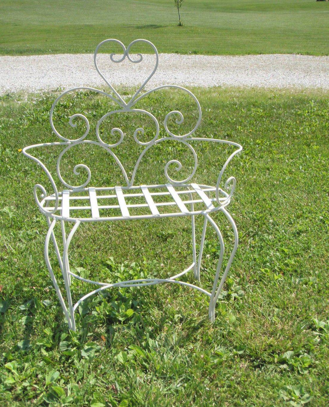 Antiques Atlas Antique Regency Wrought Iron Garden Seat Bench