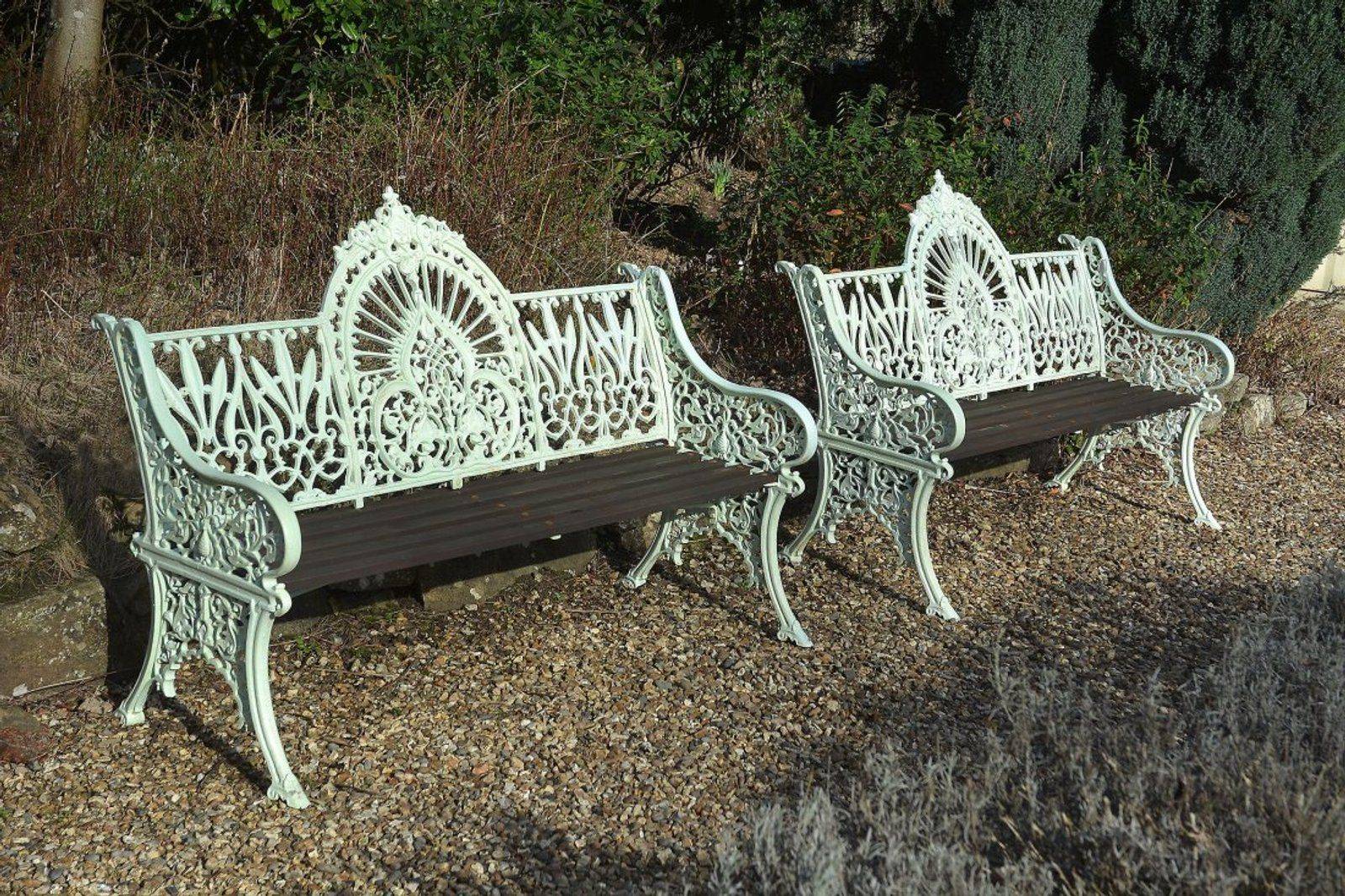 20 Wrought Iron Garden Seats Ideas To Consider SharonSable