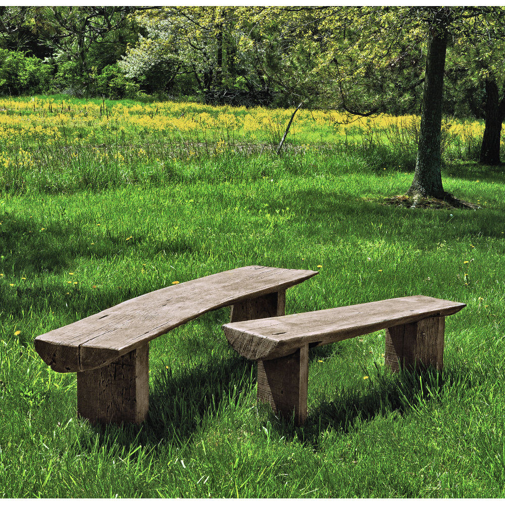 Natural Stone Garden Benches