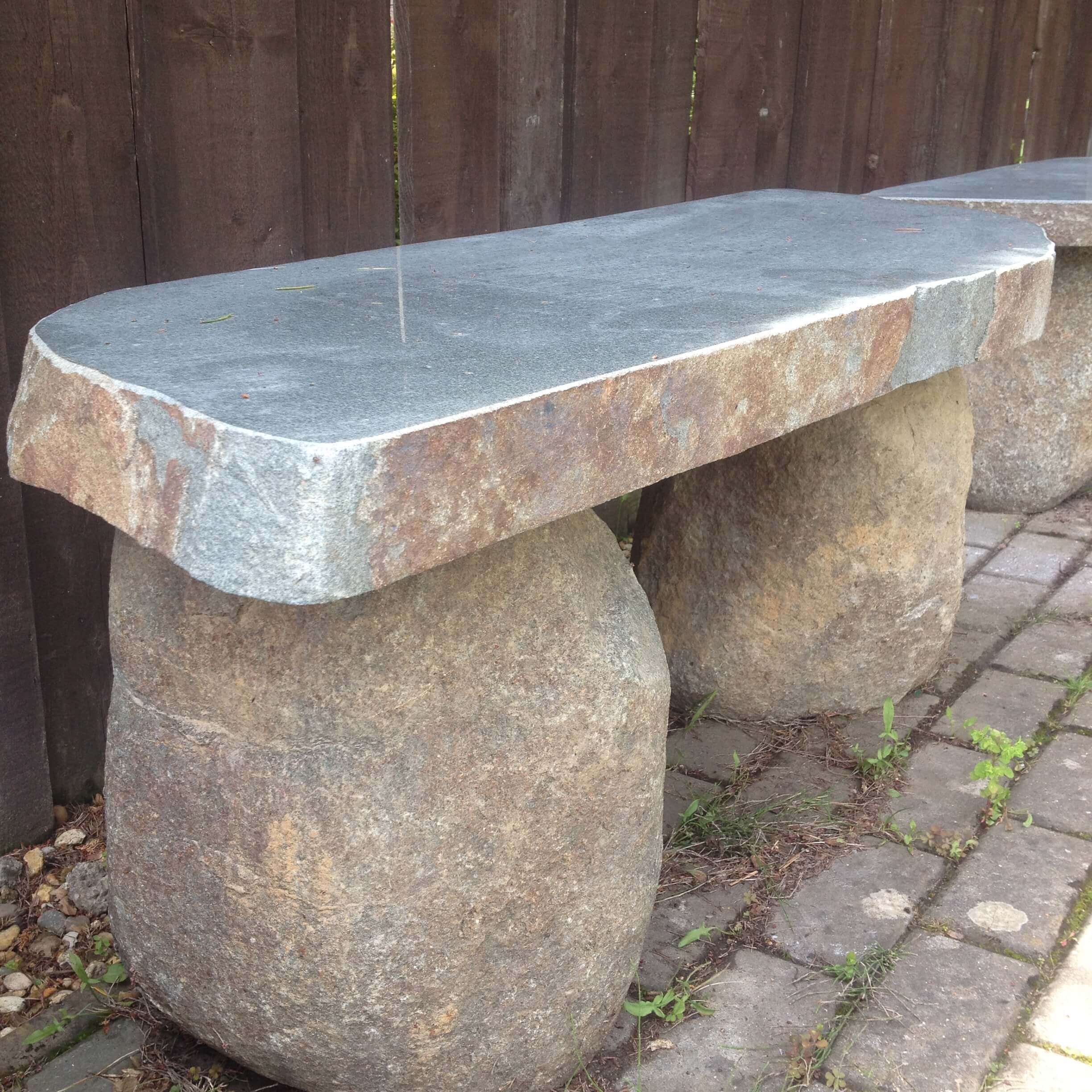 Rainbow Natural Sandstone Bench