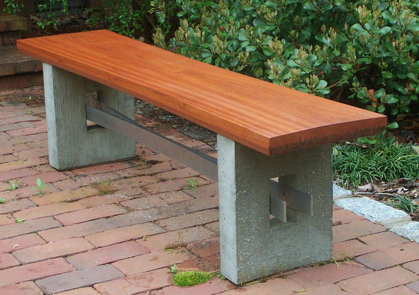 Modern Grand Curved Stone Bench Large Garden Benches