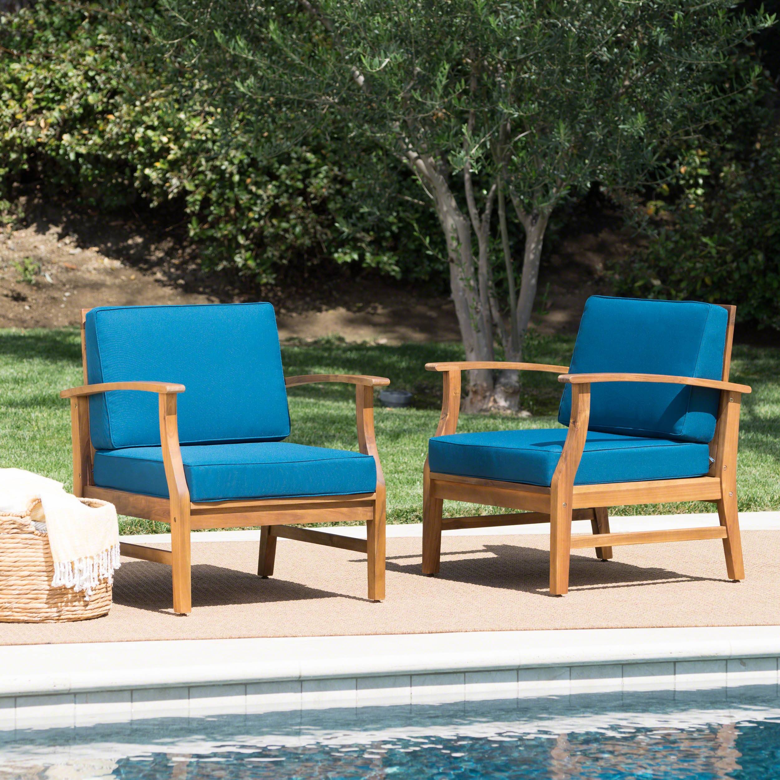 Richmond Solid Teak Wood Outdoor Rocking Chair