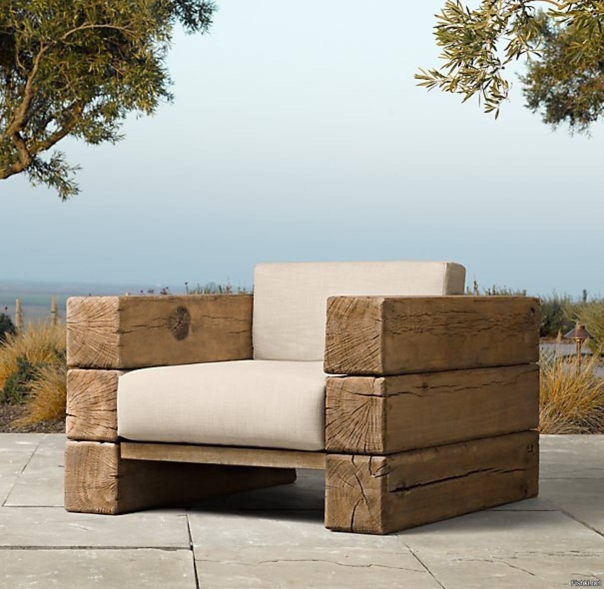 Pallet Wood Outdoor Lounge Furniture Pallet Ideas