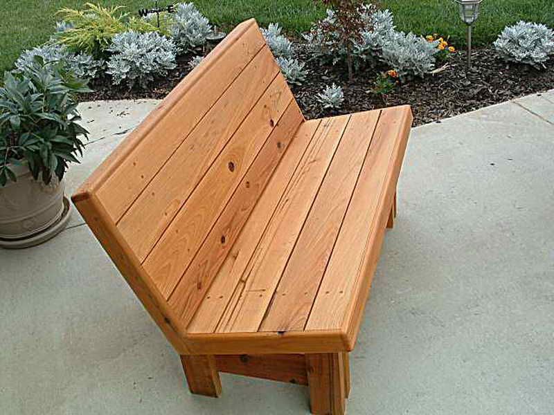 Angels Rustic Wood Bench Wood Bench Outdoor