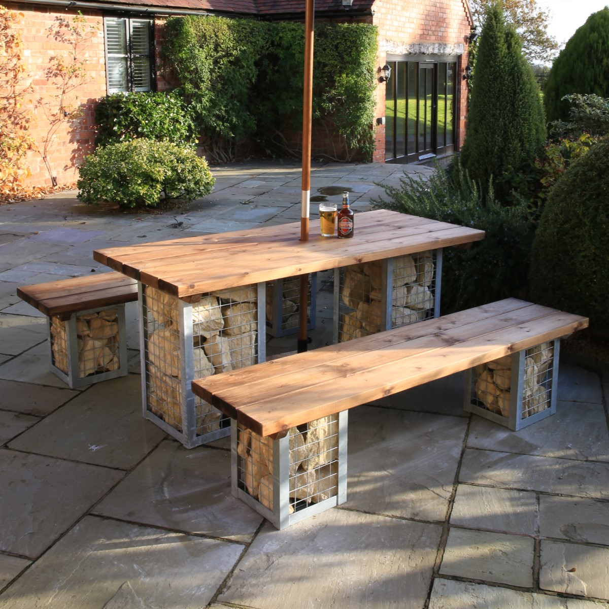 Stone Garden Table
