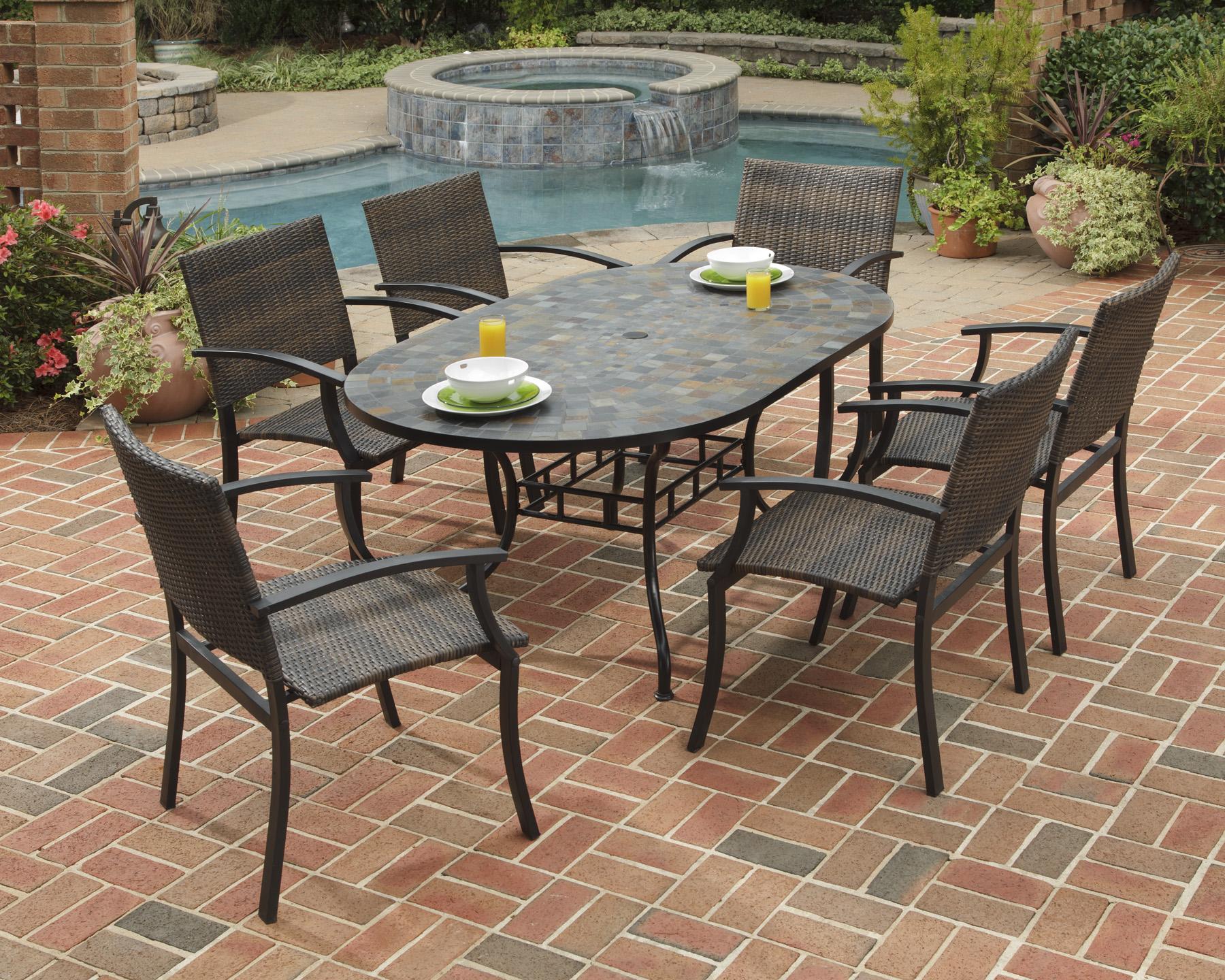 Table Patio Set Garden Furniture