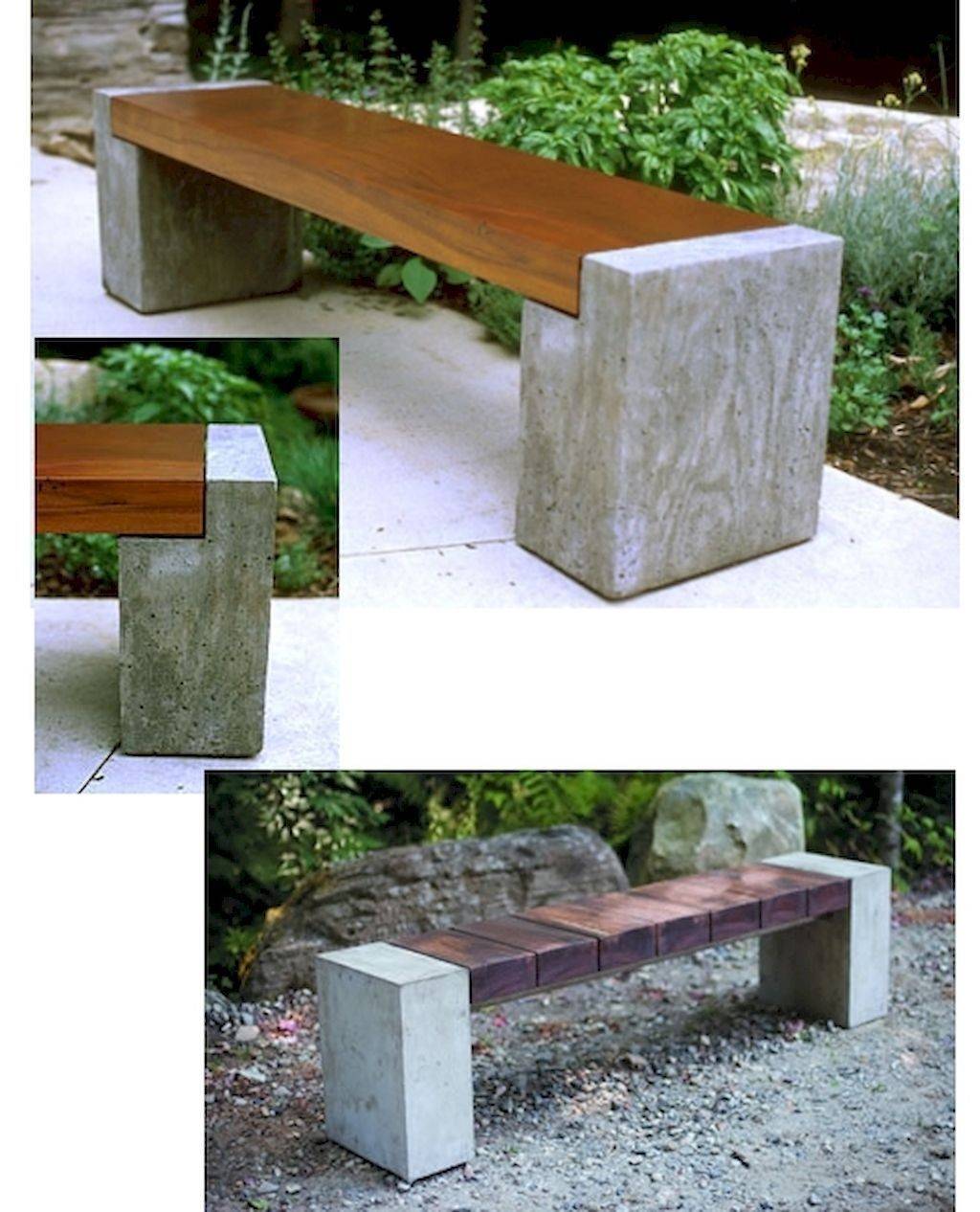 Outdoor Stone Bench