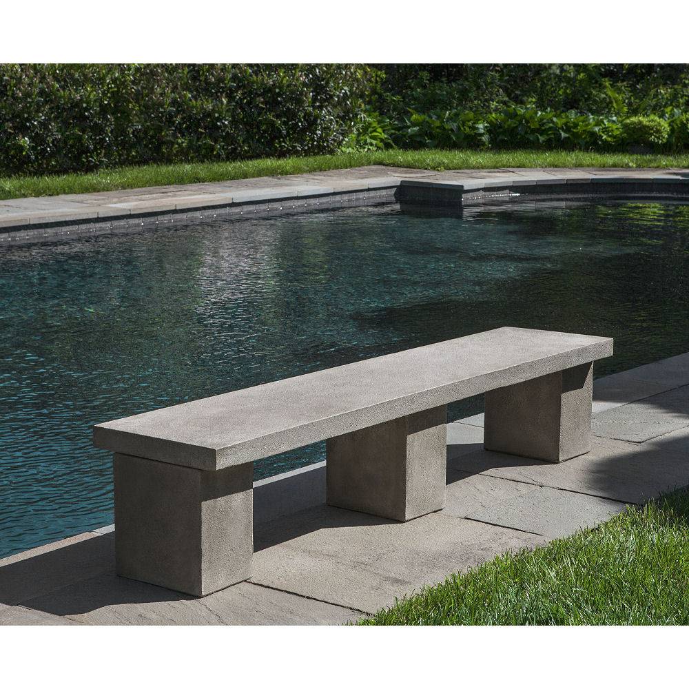 Japanese Garden Seat Concrete Garden Bench