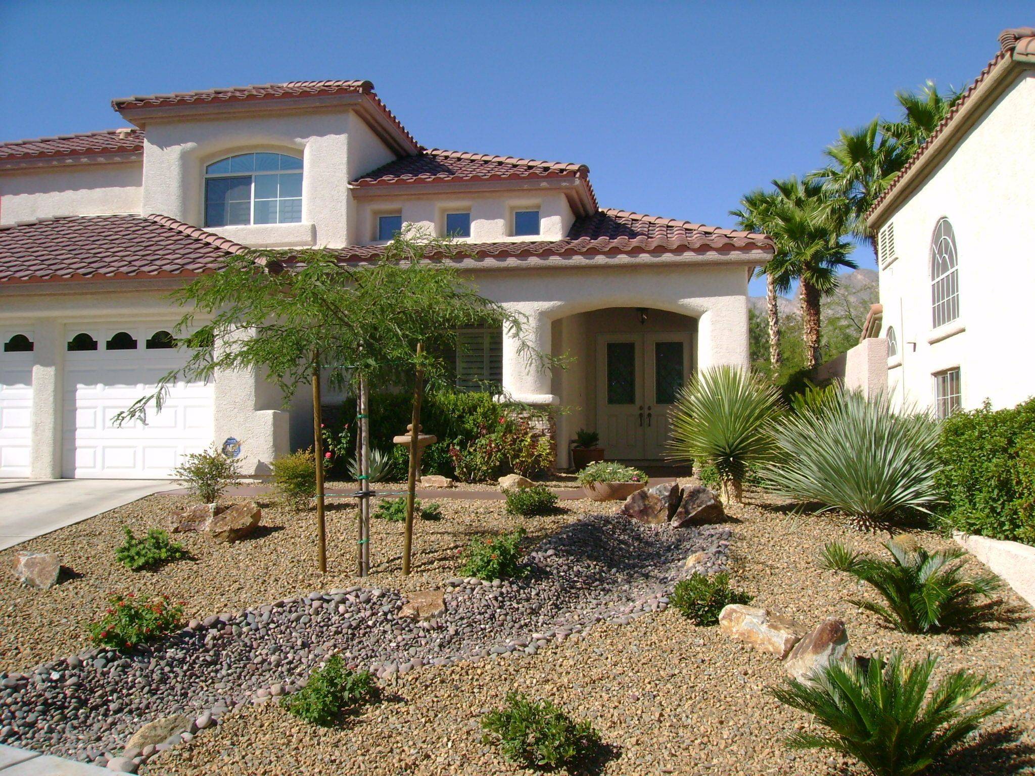 Simple Desert Backyard Ideas