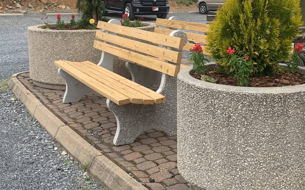 Concrete Memorial Benches Ideas