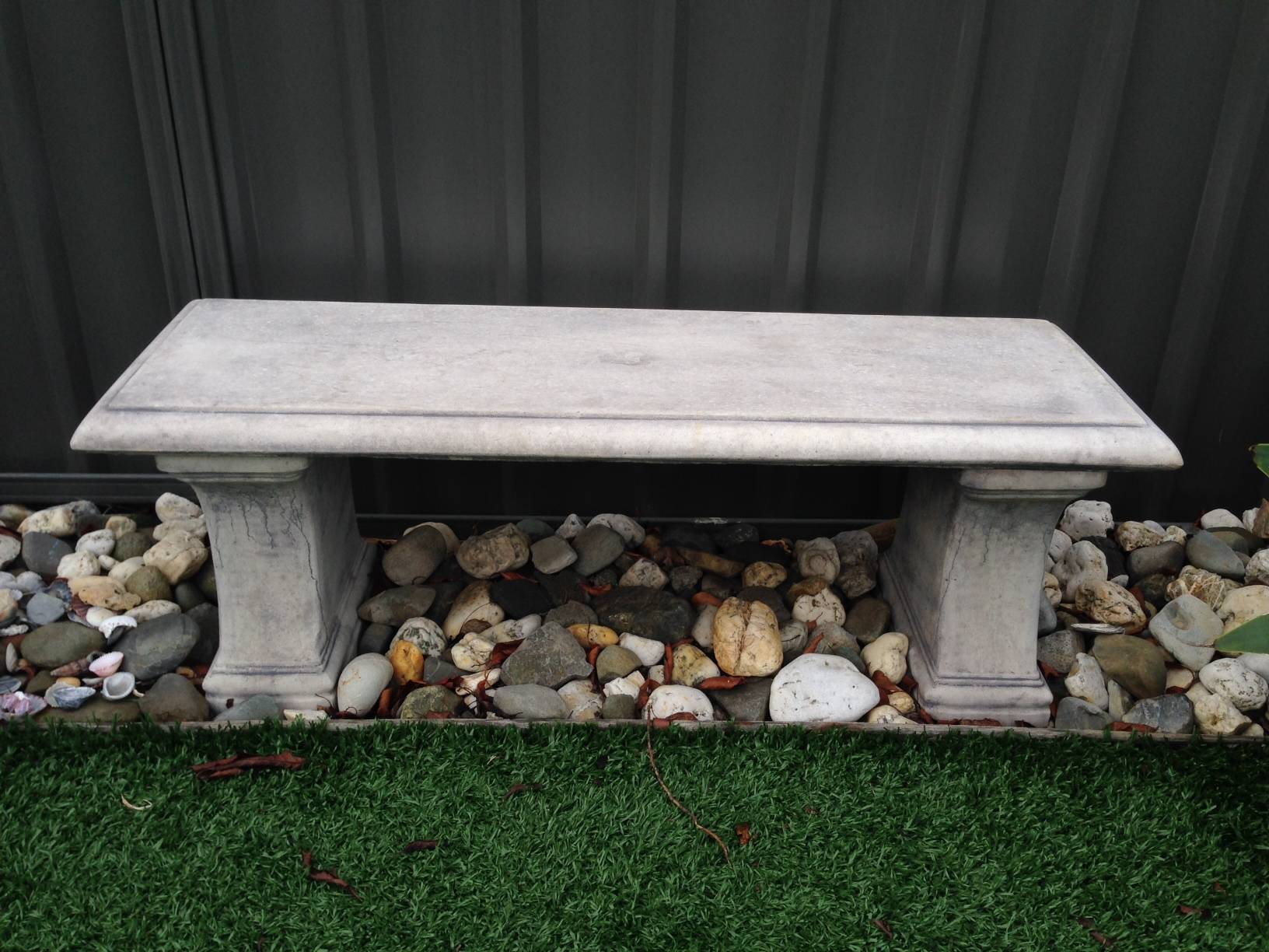 Your Own Concrete Garden Bench Diy