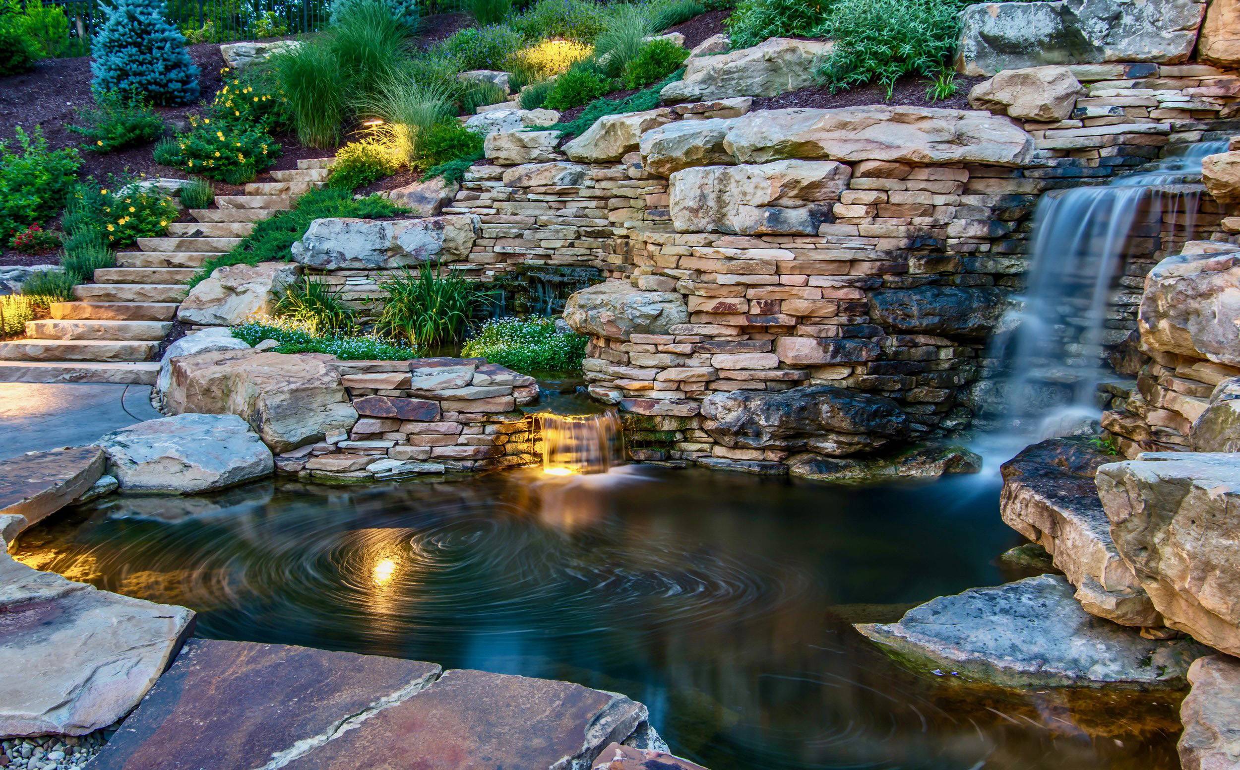 Backyard Lake