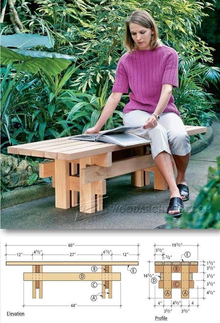 21 DIY Japanese Garden Bench Ideas Worth to Check SharonSable