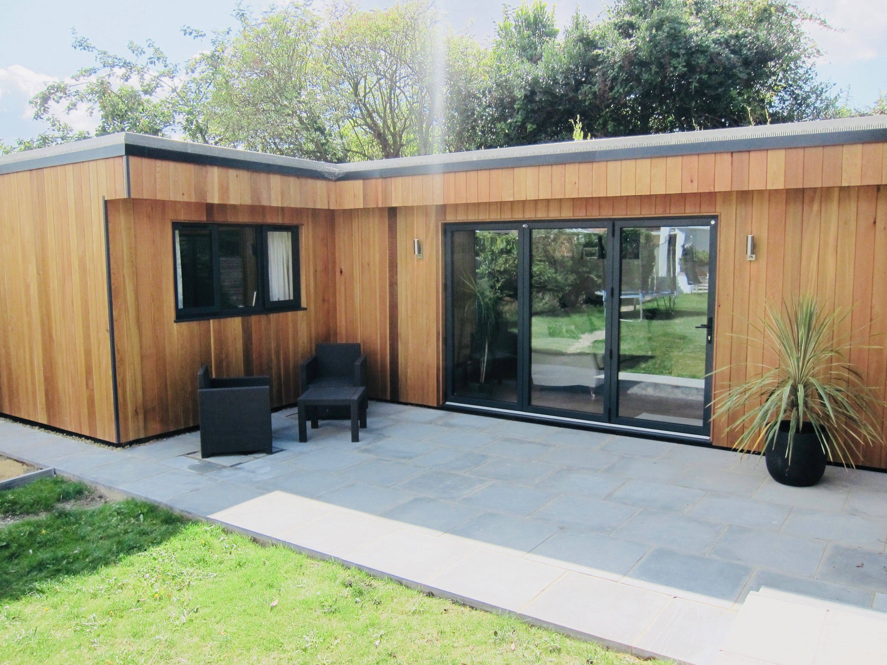 This Large Corner Summerhouse Garden Room