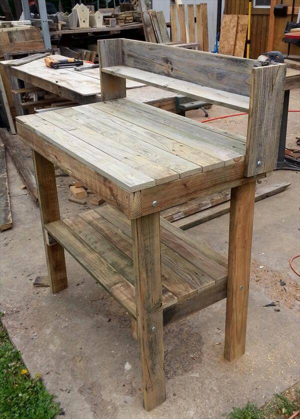 20 Rustic Garden Work Table Ideas You Must Look SharonSable