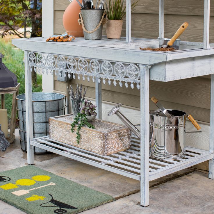 Pallet Potting Bench