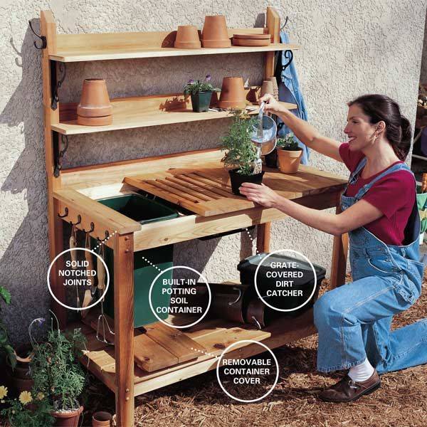 Garden Work Bench Garden Work