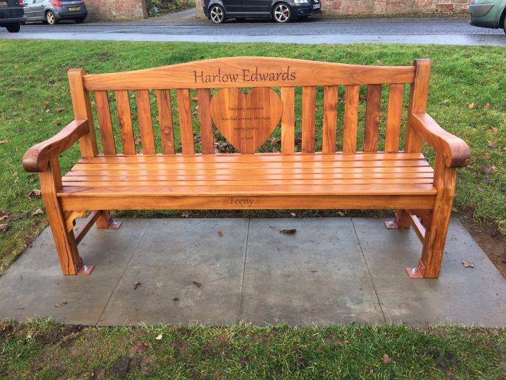 Pet Memorial Bench