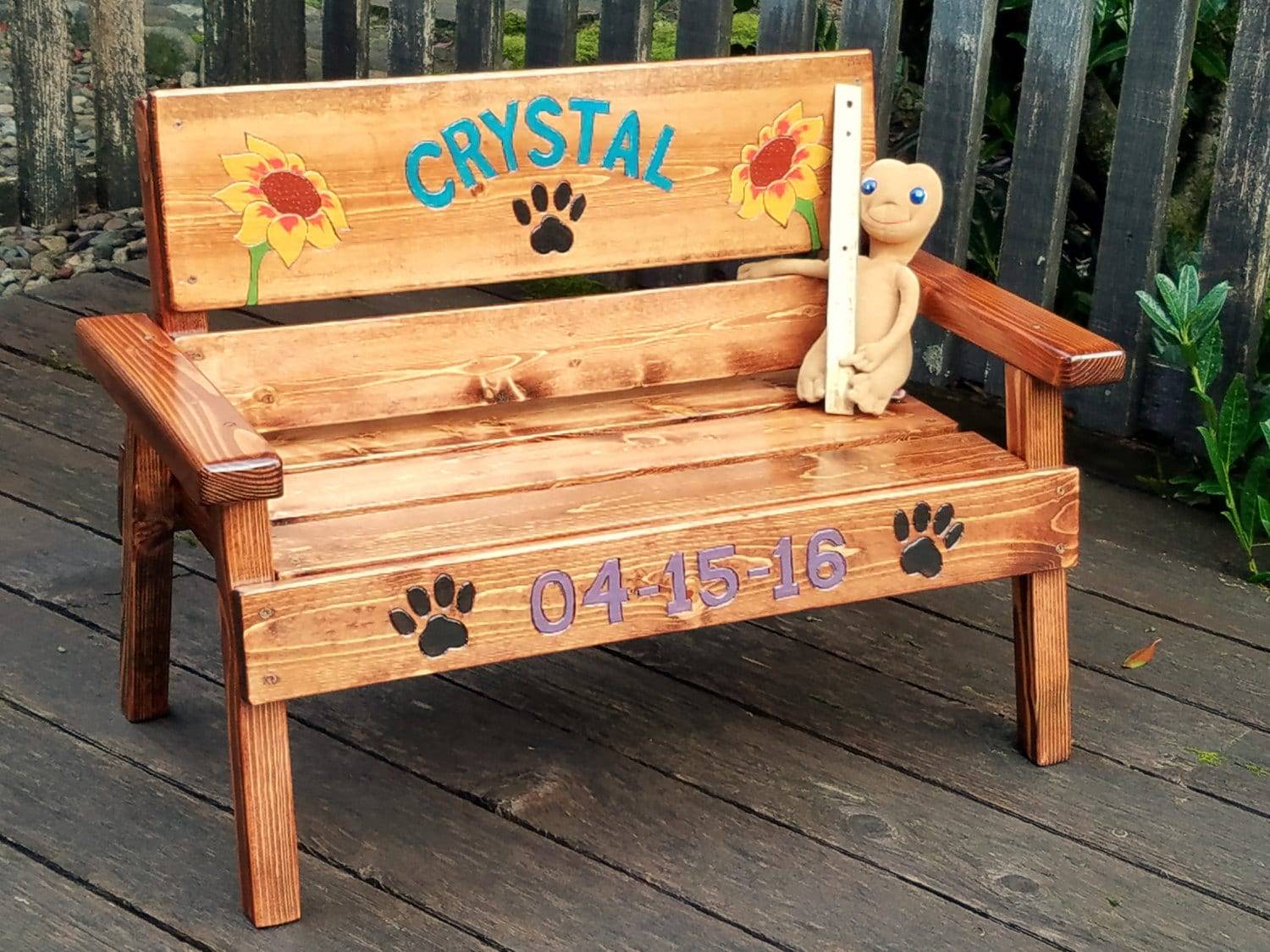 Pet Image Pet Memorial Benches Snobs Signs