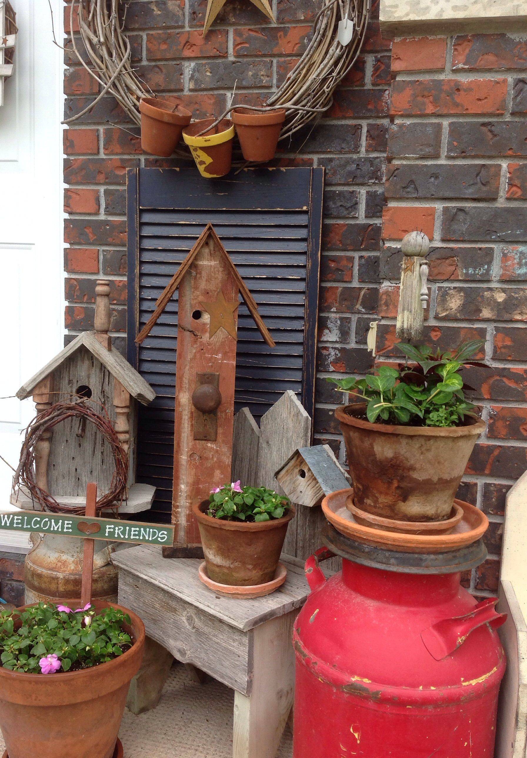 21 Primitive Farmhouse Garden Ideas You Must Look SharonSable