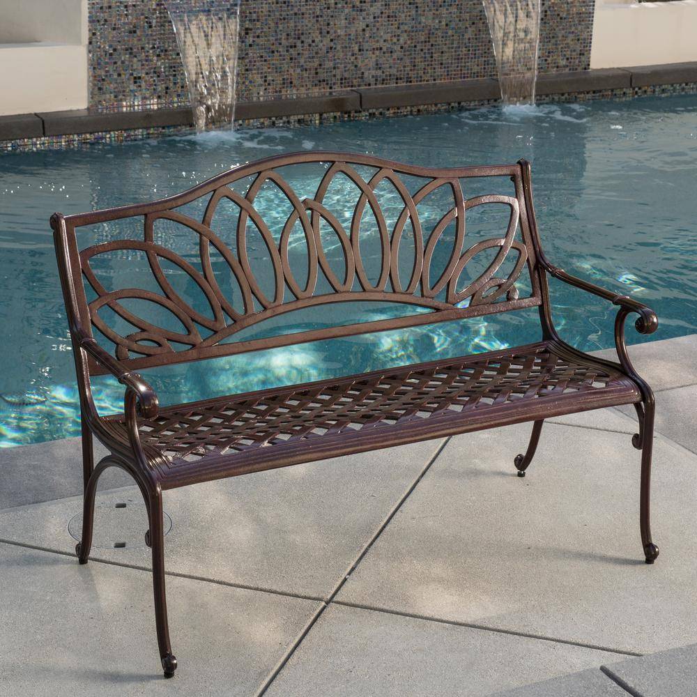 Patio Ideas Decorative Outdoor Cozy Benches Bench Inspirations Product