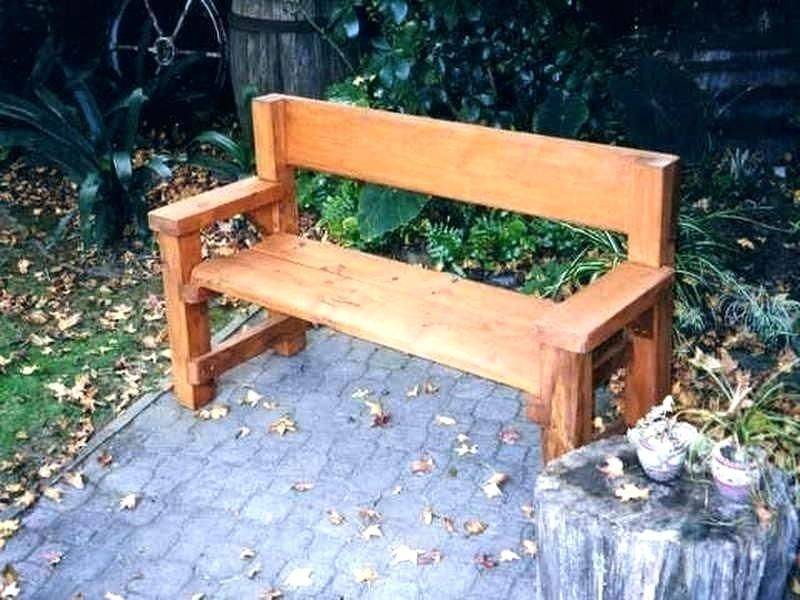 Wood Bench