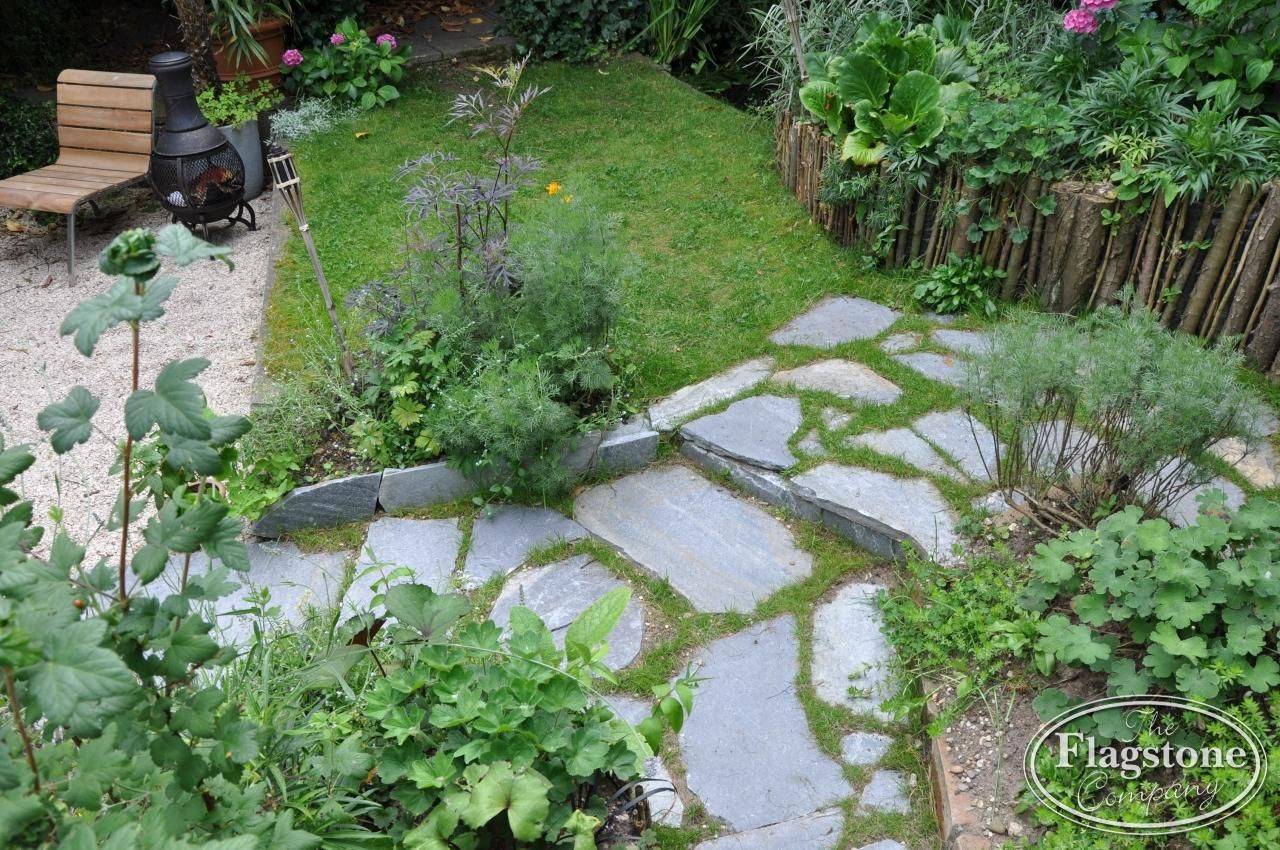 Tuinposter Doorkijk