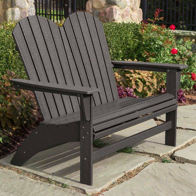 Allweather Polywood Outdoor Garden Bench
