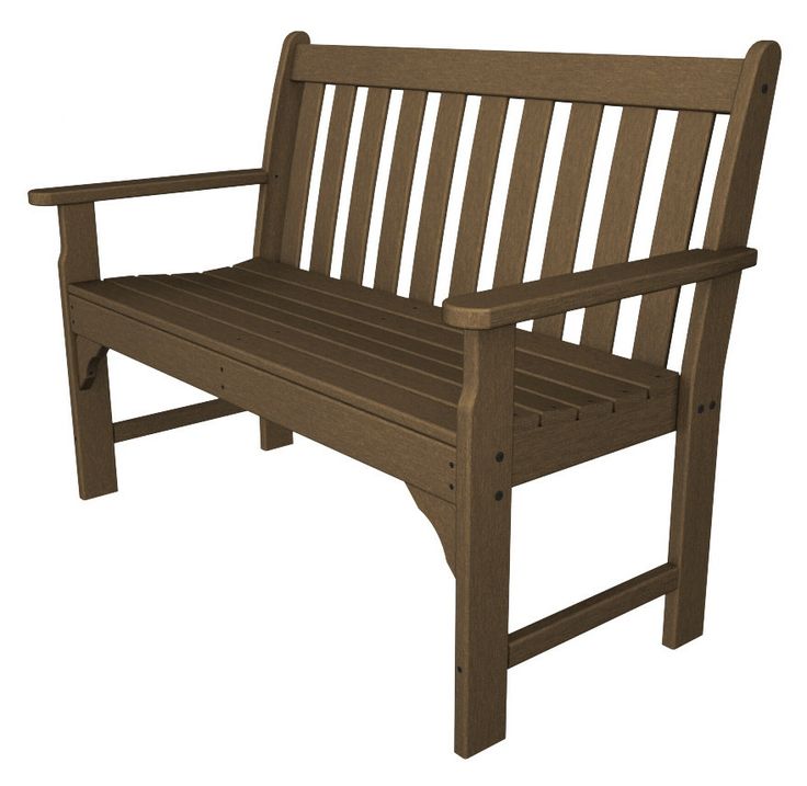 Polywood Traditional Garden Person Teak Recycled Plastic Outdoor