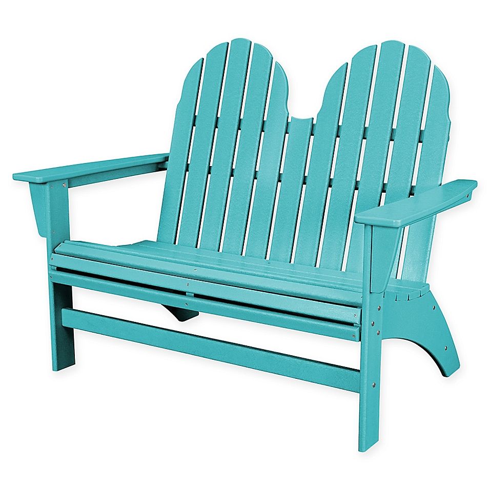 Portside Double Adirondack Bench
