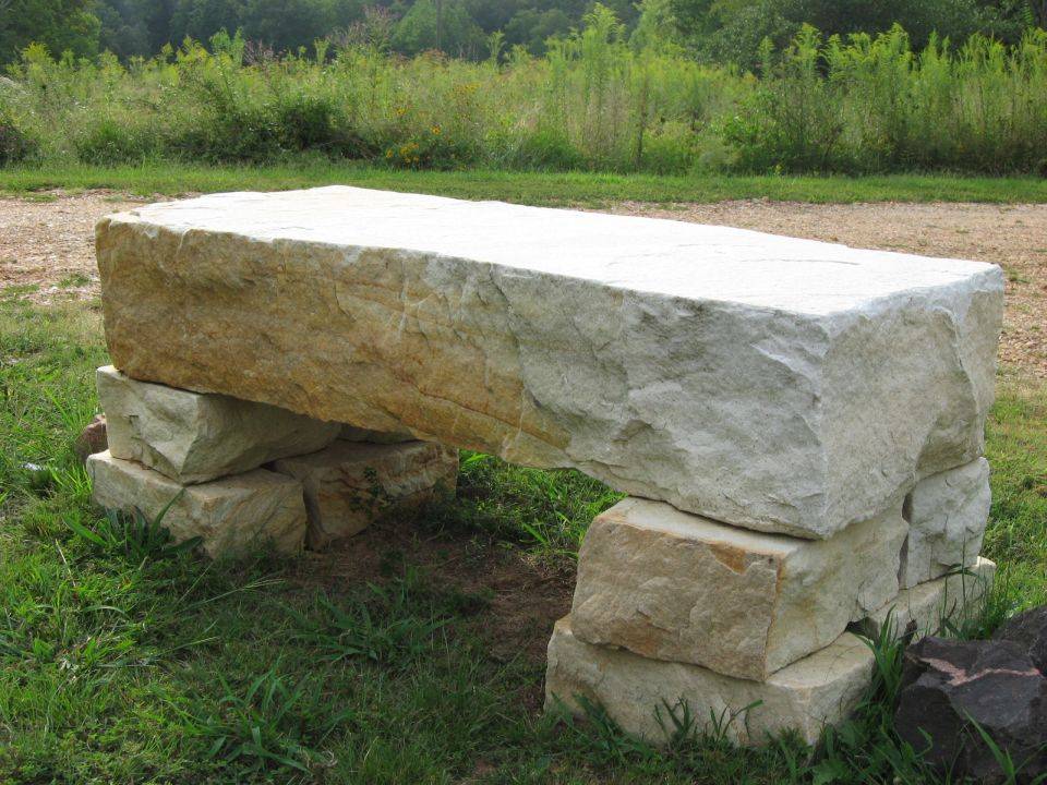 Cheltenham Curved Bench Stone Garden Bench