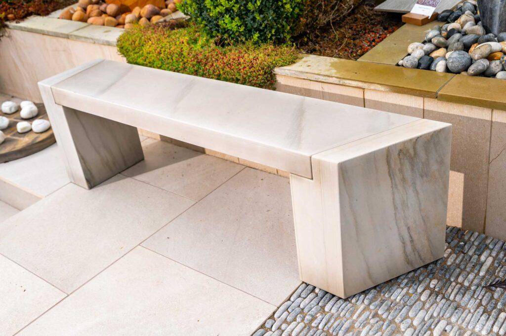 Stone Garden Benches