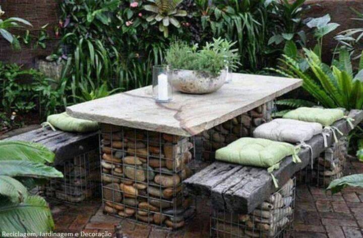 Kinsey Garden Decor Contemporary Palladio Cast Stone Patio Dining Table