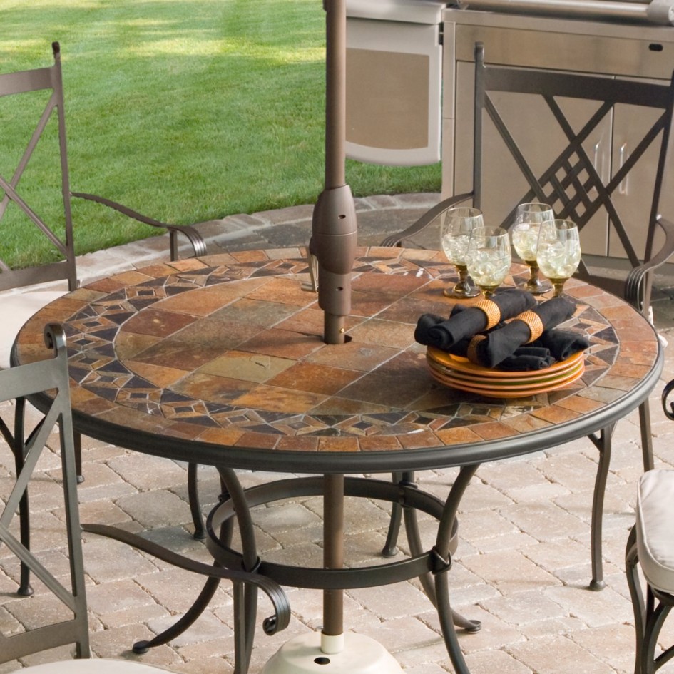 Stone Patio Tables Ideas