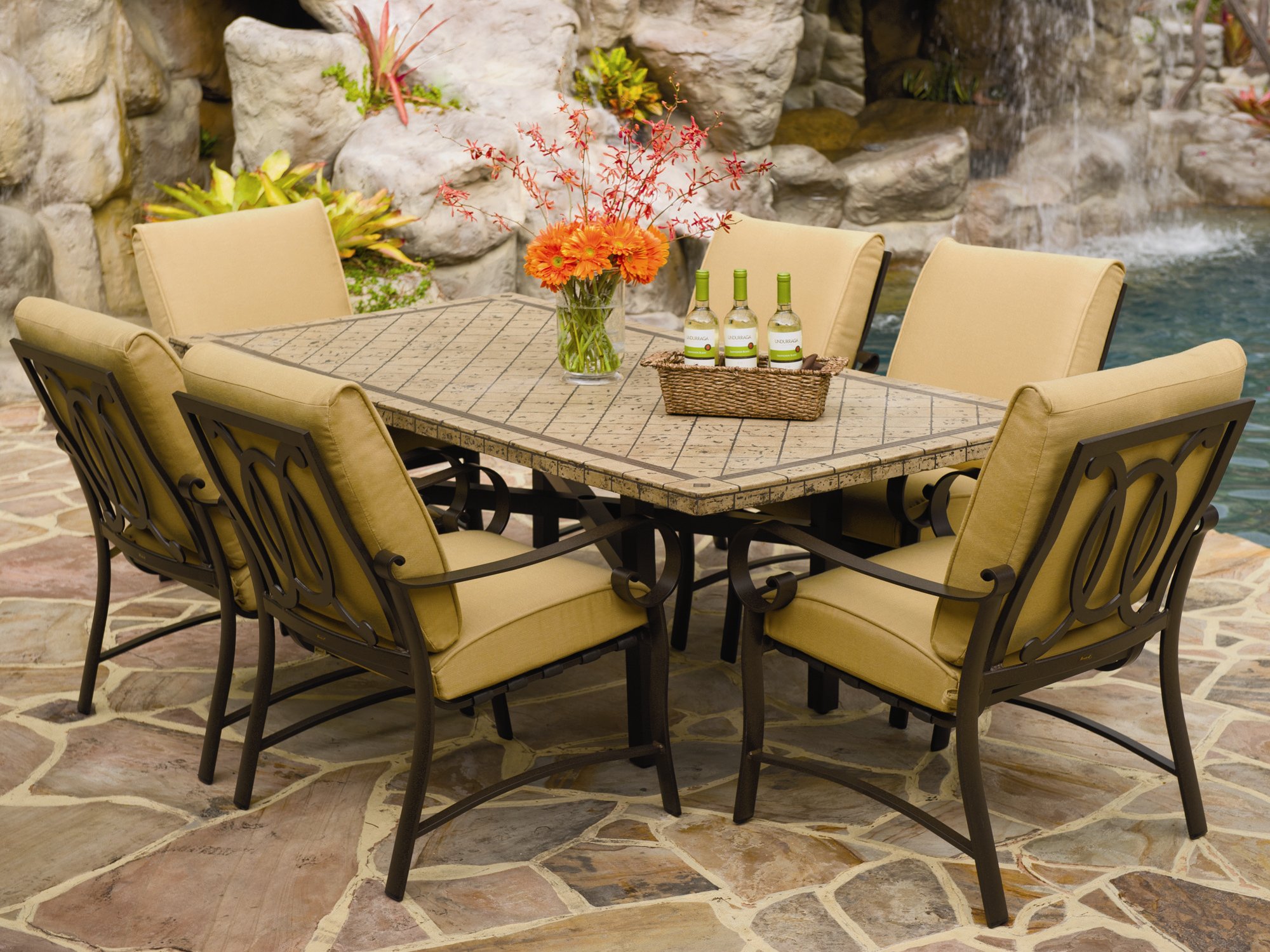 Stone Patio Tables Ideas