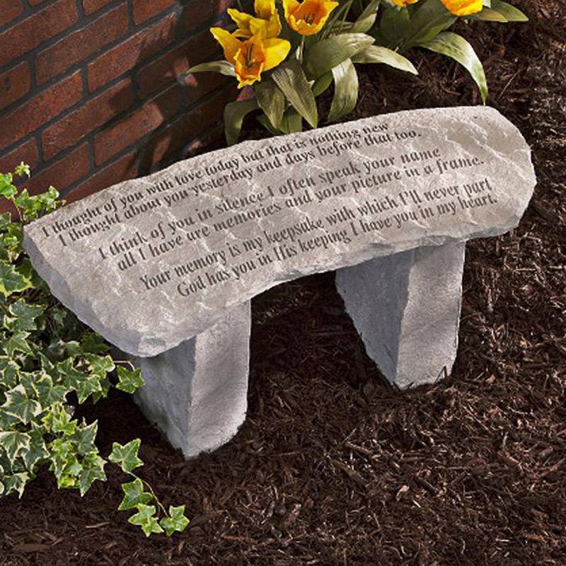 Memorial Garden Benches Ideas