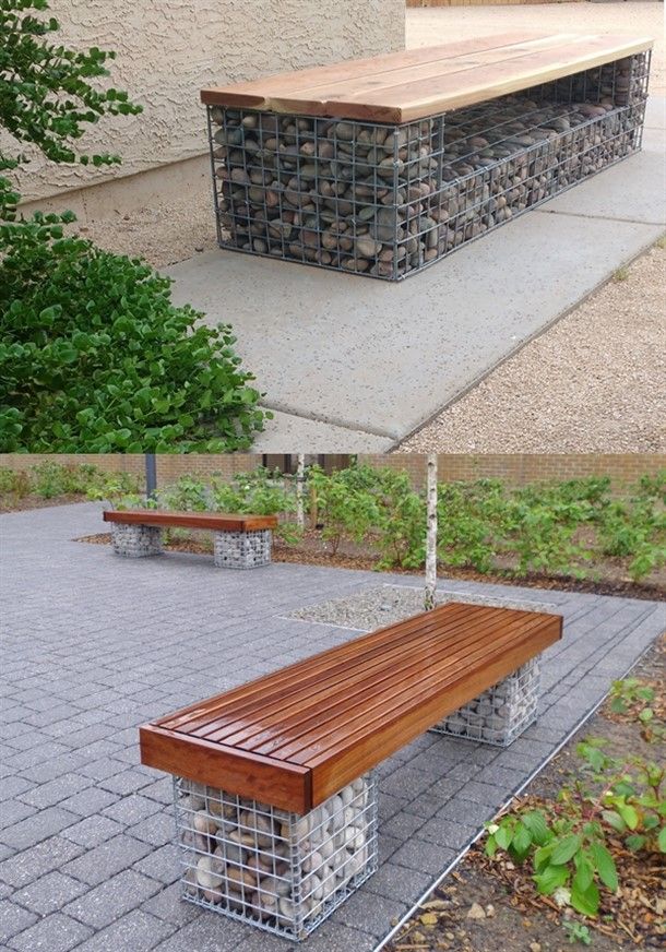 River Stone Garden Bench Stone Garden Bench