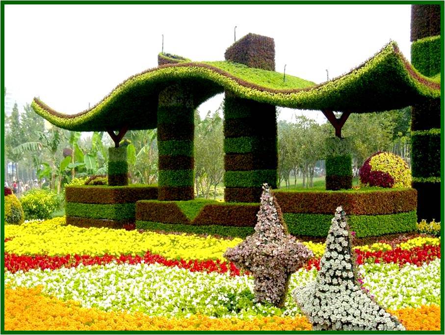 Chinese Flower Garden