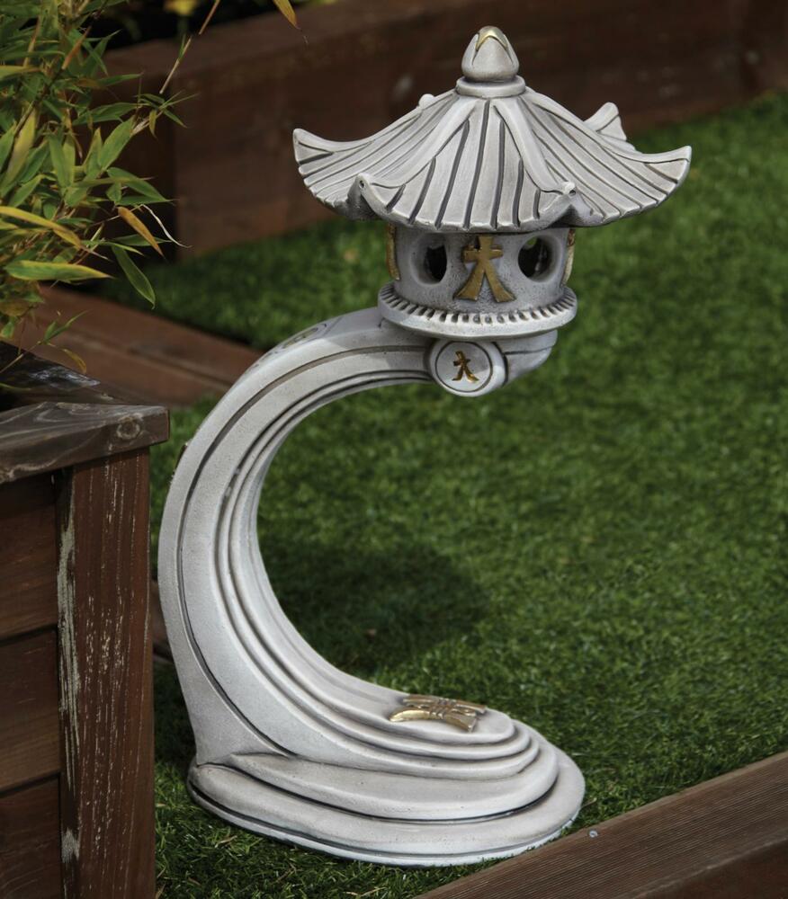 Chinese Garden Ornaments Small Curved Japanese Pagoda Lantern