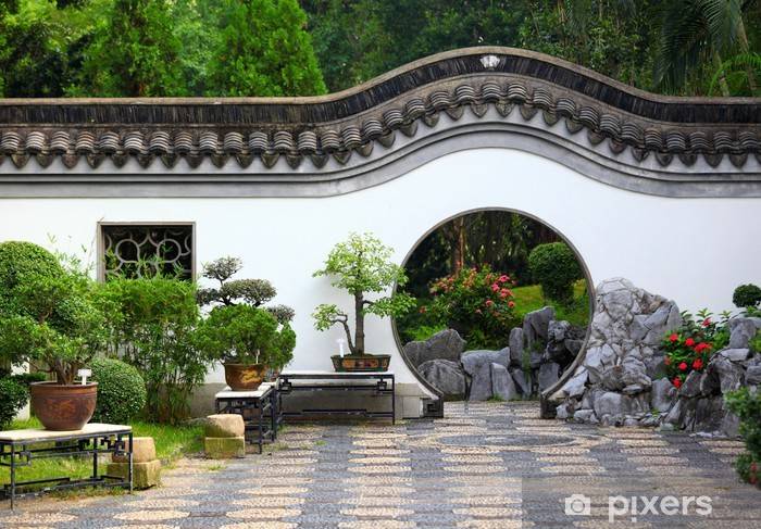 Chinese Traditional Garden Suzhou China Wall Mural Pixers