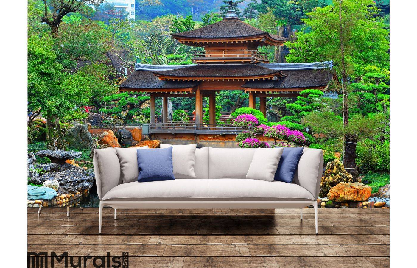 24 Chinese Garden Wall Mural Ideas For This Year SharonSable