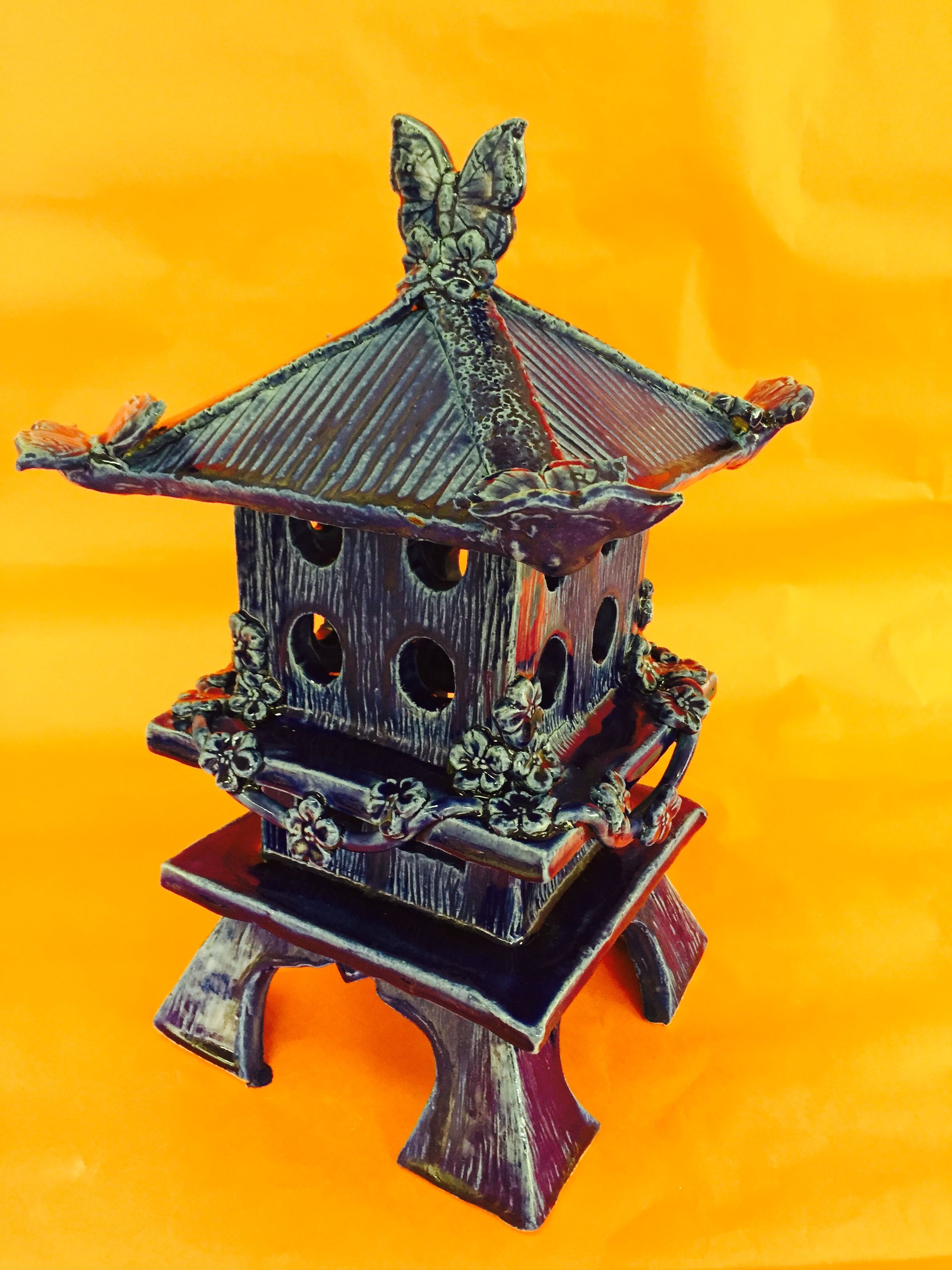 Chinese Garden Ornaments Single Top Japanese Pagoda Lantern
